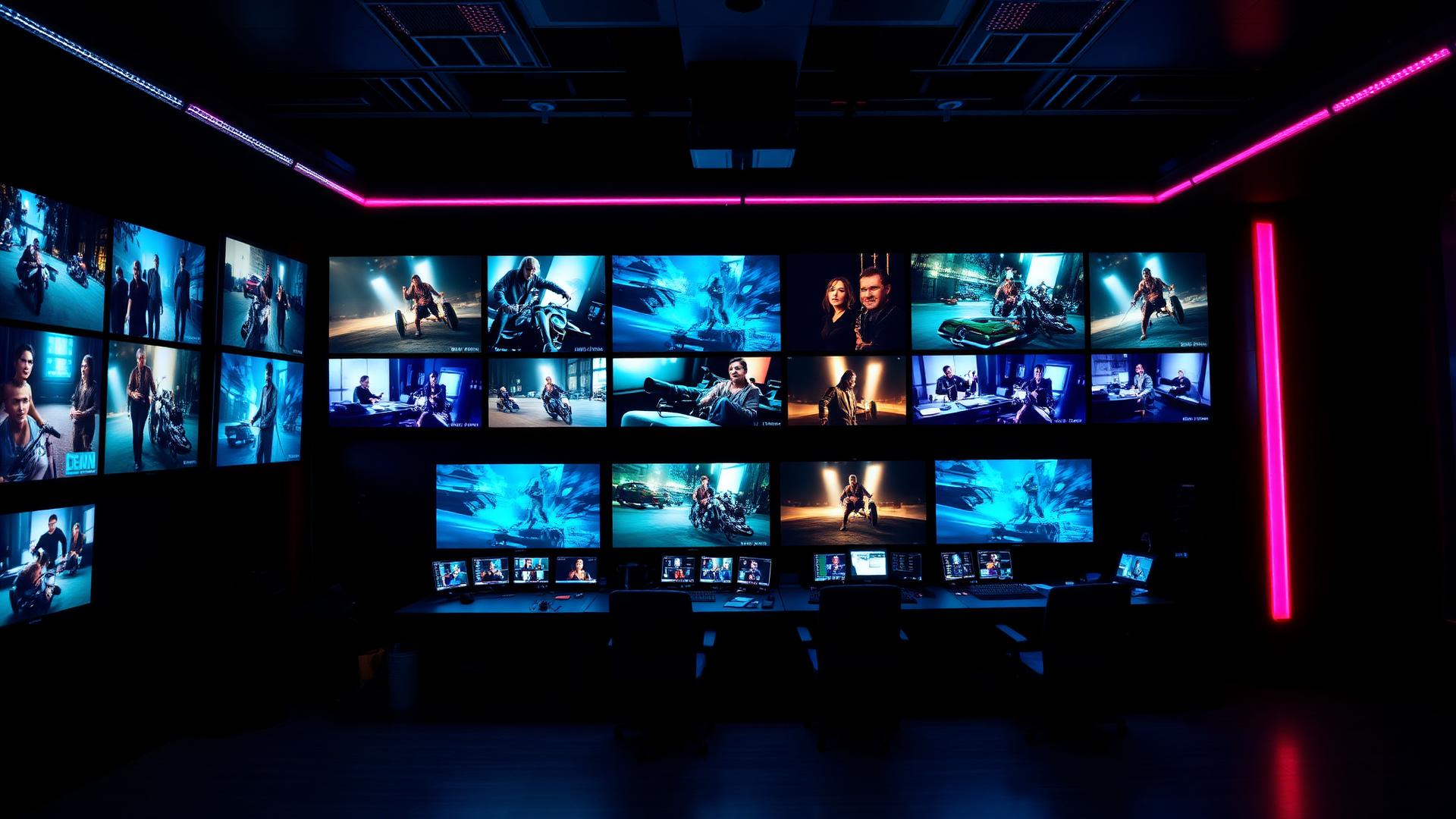 Culture World Studios broadcast control room